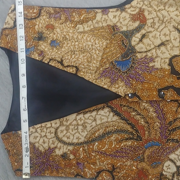 Vtg Kenar Beaded Vest - Picture 15 of 16